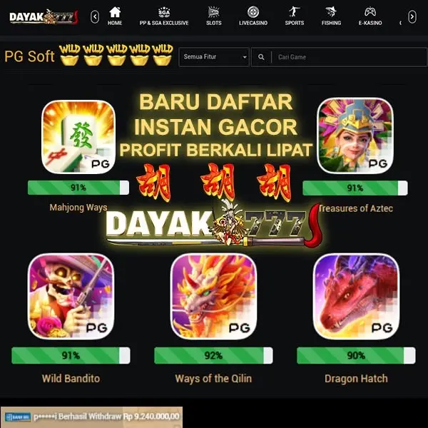 dayak777 Masuk